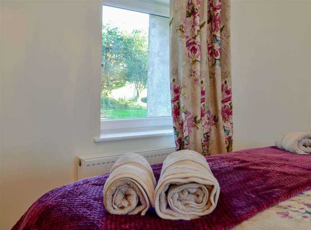 Peaceful double bedroom at Cornel Clyd in Felinfach, near Lampeter, Ceredigion, Dyfed
