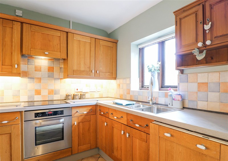 The kitchen at Corner Cottage, Ashbourne
