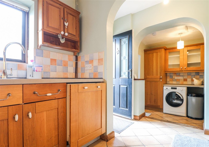 This is the kitchen at Corner Cottage, Ashbourne