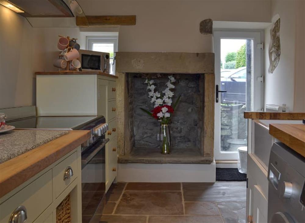 Kitchen at Corner Cottage in Great Longstone, near Bakewell, Derbyshire