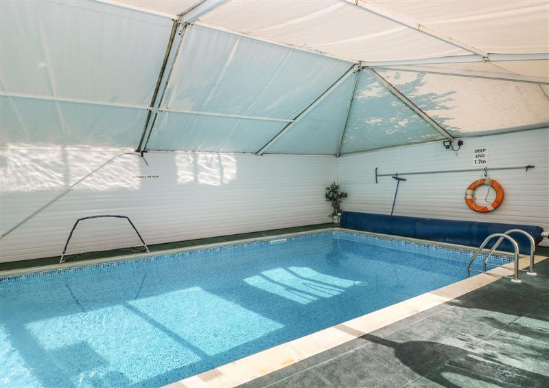 There is a swimming pool at Corner Cottage, Llys-y-fran near Maenclochog