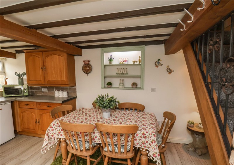 The living area at Corner Cottage, Thornton Dale