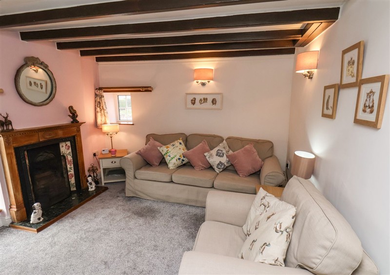The living room at Corner Cottage, Thornton Dale