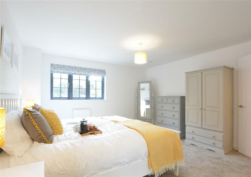 This is a bedroom at Corner Cottage, Thorpeness, Thorpeness