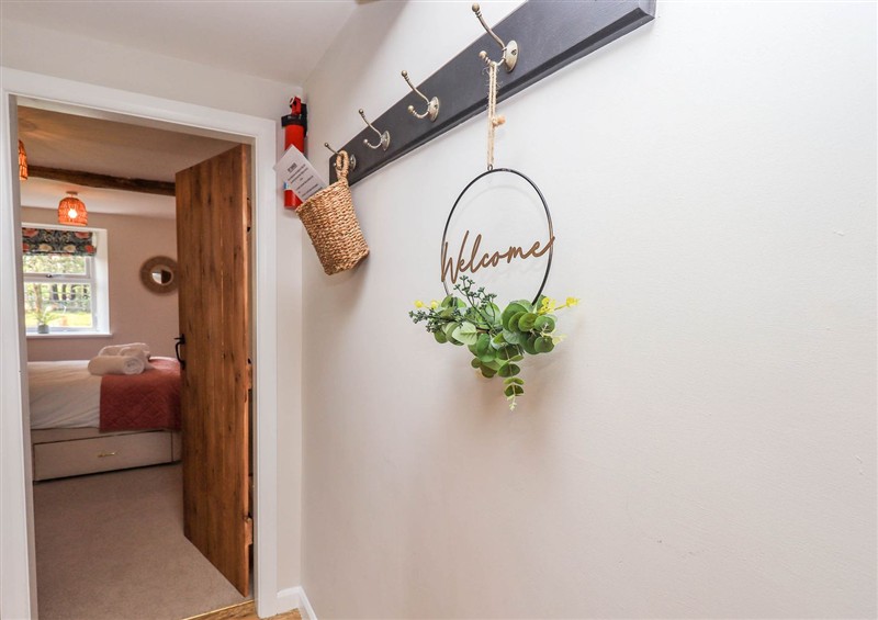 One of the 2 bedrooms at Corner Cottage, Unthank near Penrith