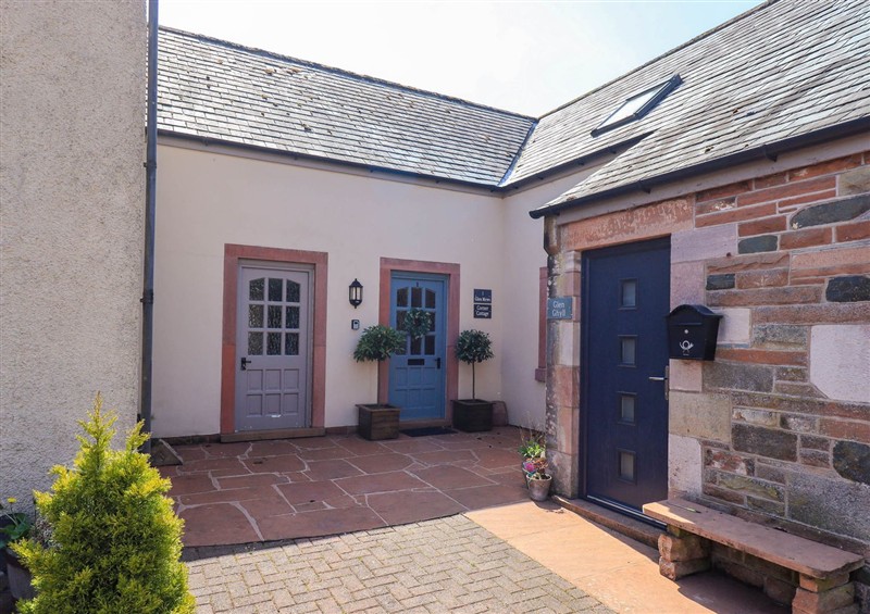 Outside Corner Cottage at Corner Cottage, Unthank near Penrith