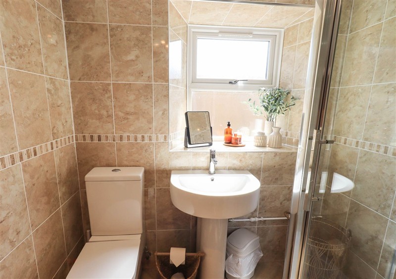 The bathroom at Corner Cottage, Unthank near Penrith
