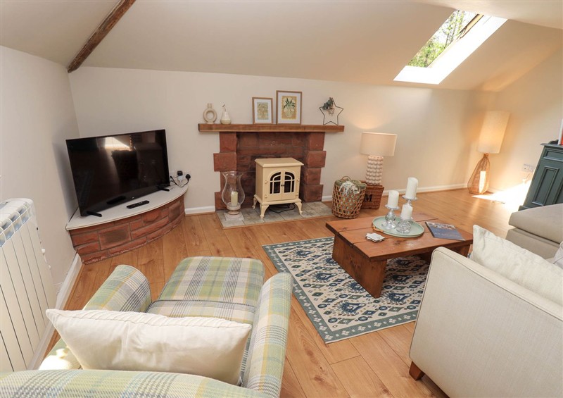 The living area at Corner Cottage, Unthank near Penrith