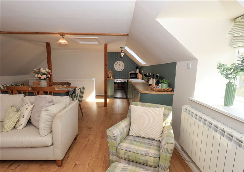 The living room at Corner Cottage, Unthank near Penrith