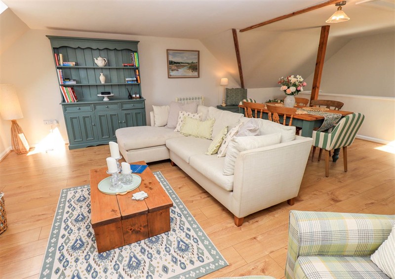This is the living room at Corner Cottage, Unthank near Penrith