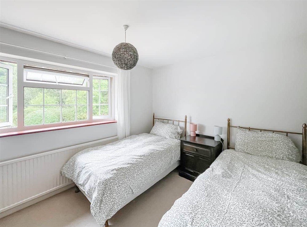 Twin bedroom at Corner House in Haywards Heath, near Uckfield, East Sussex