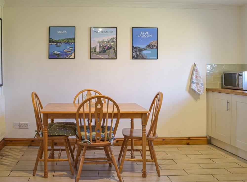 Kitchen/diner at Corner House in Mathry, Pembrokeshire, Dyfed
