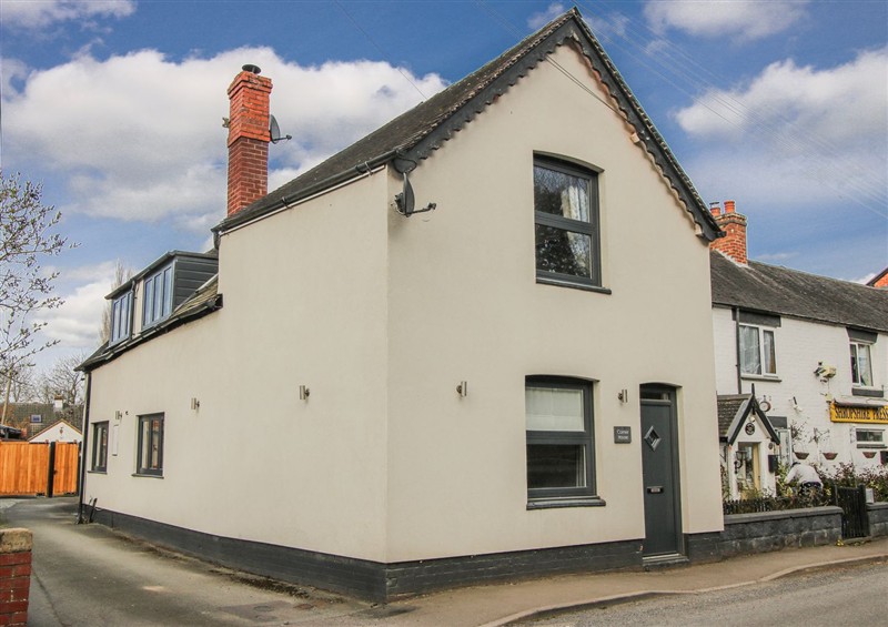 Outside Corner House at Corner House, Minsterley