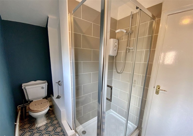 This is the bathroom at Corner View, Broadstairs