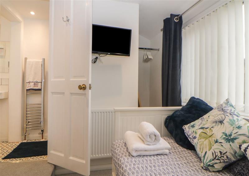 One of the 4 bedrooms at Cornerside, Sidmouth
