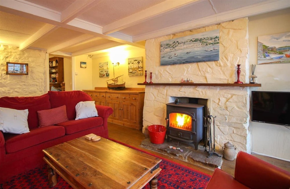 Living area (photo 4) at Cornerstone Cottage in Mousehole, Cornwall