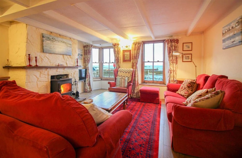 Living area (photo 5) at Cornerstone Cottage in Mousehole, Cornwall
