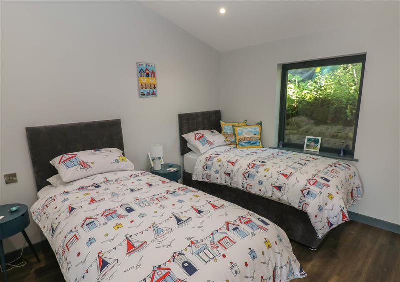 One of the bedrooms at Cornerstones Brython, Tenby