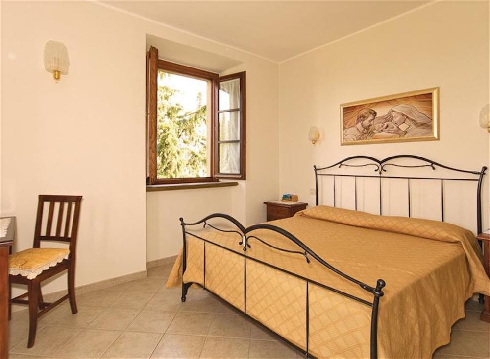 Bedroom at Corneto 2 in Pomarance, Italy
