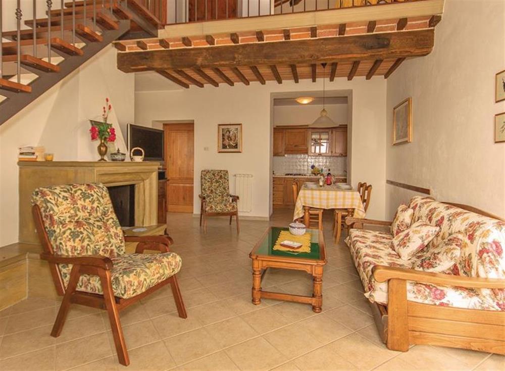 Living area (photo 3) at Corneto 3 in Pomarance, Italy