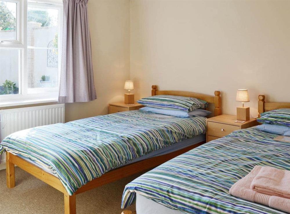Twin bedroom at Corney Grain in Teversham, near Cambridge, Cambridgeshire