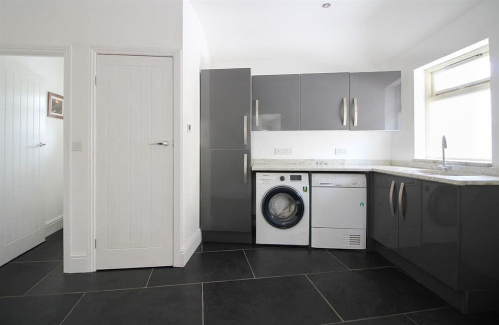 Utility room at Cornish Billys Barn in Marazion, Cornwall