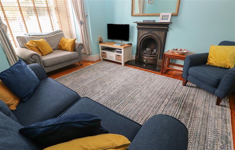 Enjoy the living room at Cornish Pearl, St Ives