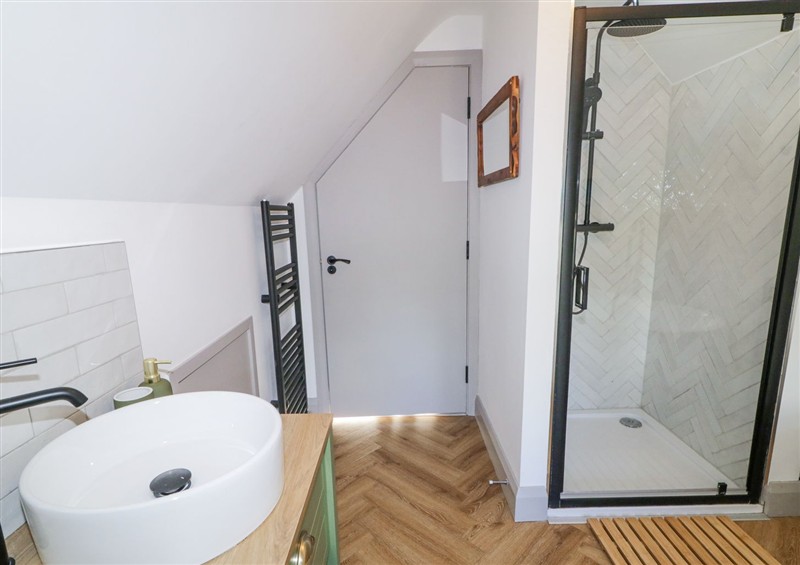 Bathroom at Corradillar Quay Cottage, Lisnaskea