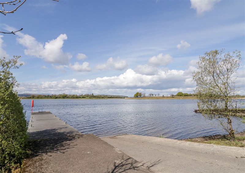 Rural landscape at Corradillar Quay Cottage, Lisnaskea