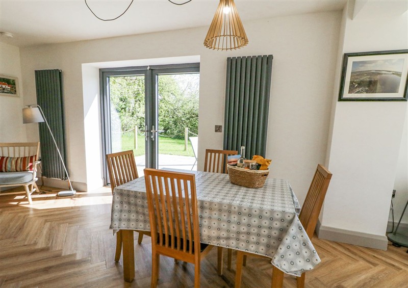 The dining room at Corradillar Quay Cottage, Lisnaskea