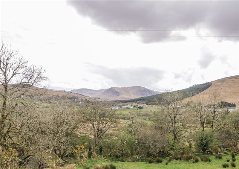 The garden at Corradillar Quay Cottage, Lisnaskea