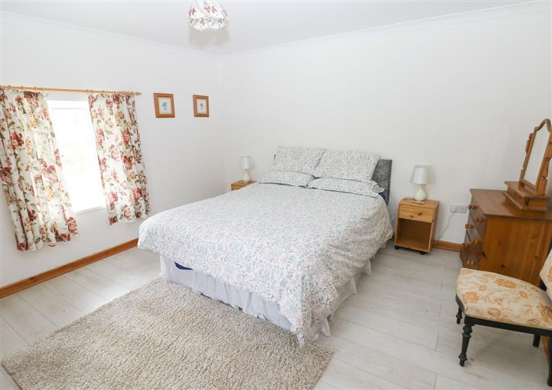 One of the 2 bedrooms at Corran Cottage, Laugharne