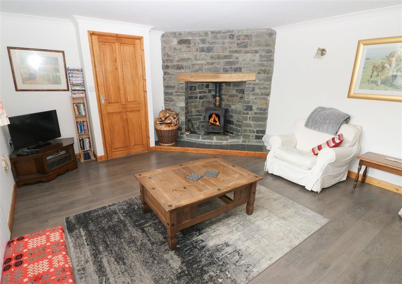 Relax in the living area at Corran Cottage, Laugharne