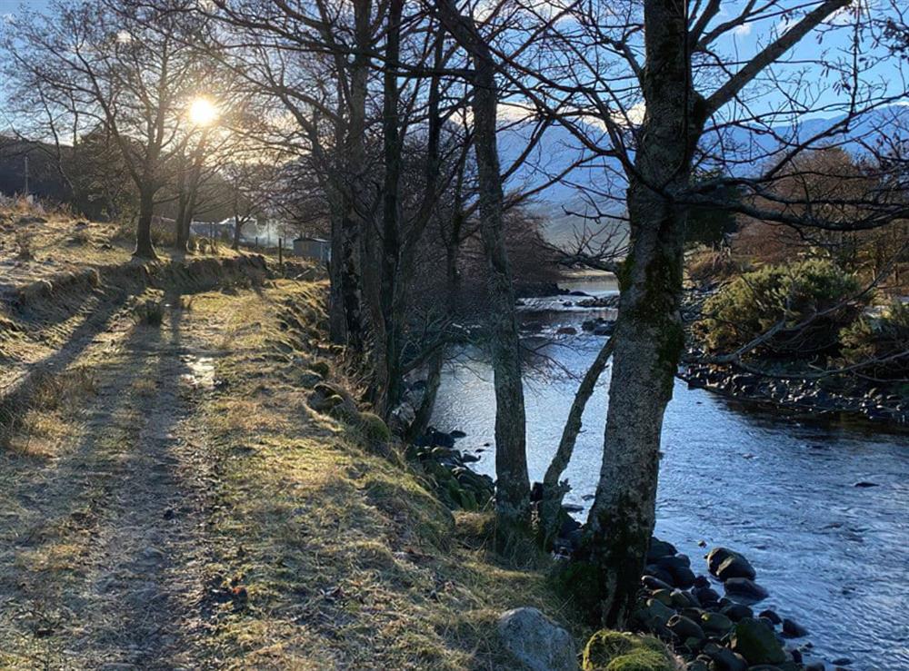 Riverside at Corran Shepherds Hut in Corran, Lochalsh, Ross-Shire