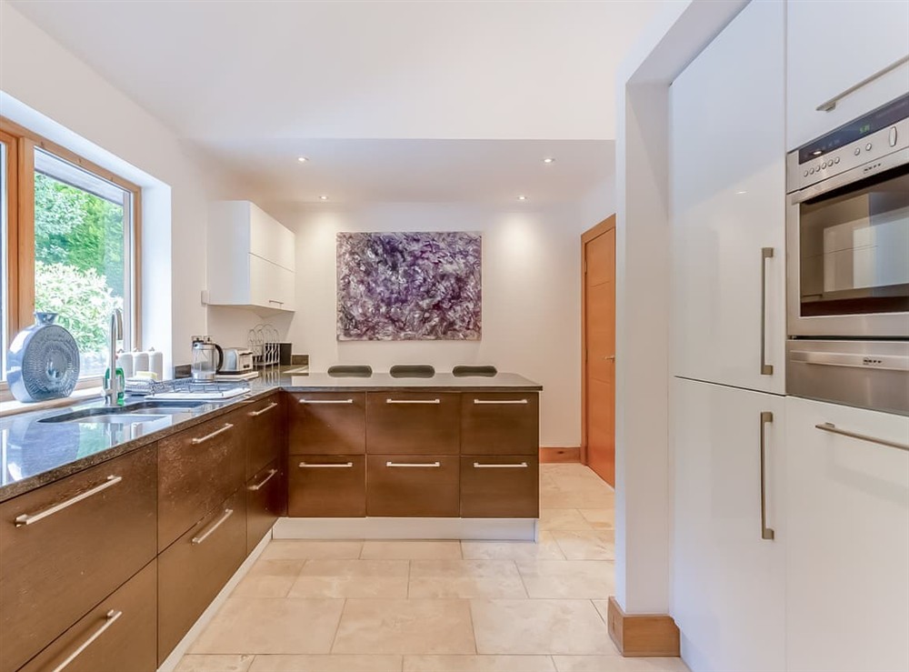 Kitchen (photo 2) at Corrie Burn Villa in Ullapool, Ross-Shire