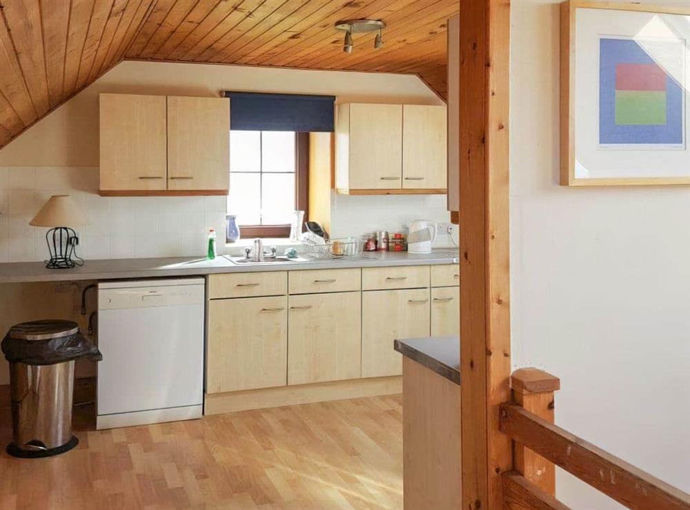Kitchen area at Corriecravie Farm Cottage in Sliddery and Lagg, Isle Of Arran