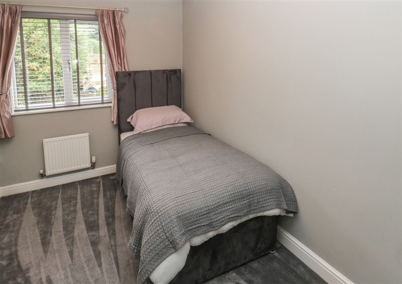One of the bedrooms at Corriegale, Apperley Bridge