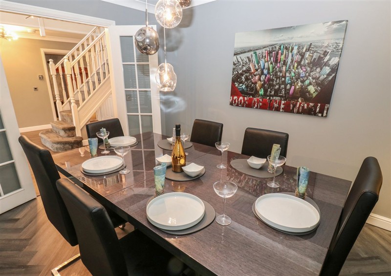 The dining area at Corriegale, Apperley Bridge