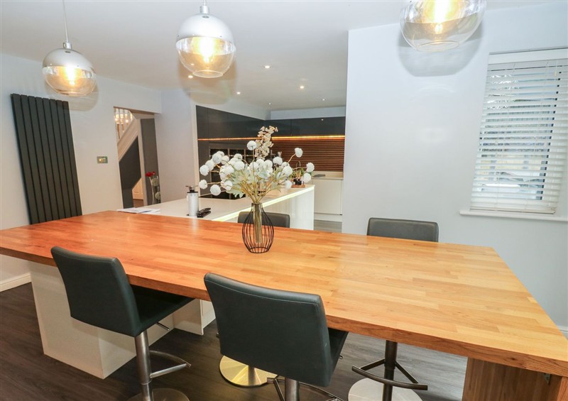 This is the dining room at Corriegale, Apperley Bridge