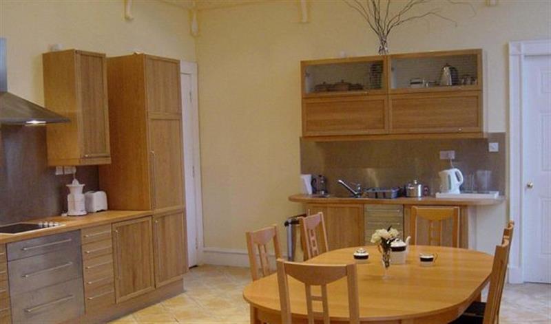 The kitchen at Cortes House, Fraserburgh