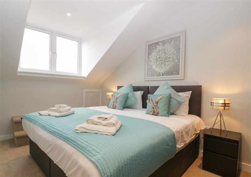 One of the 3 bedrooms at Corvesgate, Nottington near Weymouth