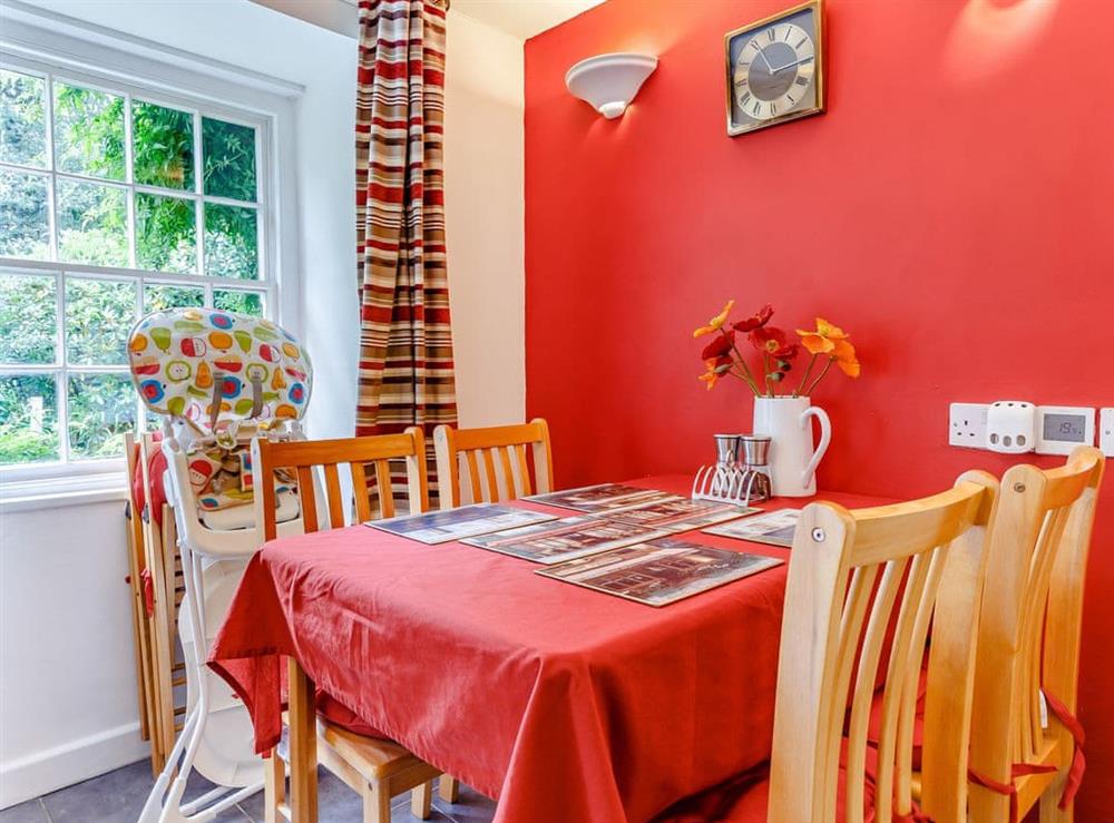 Dining Area at Cosy Cornish Cottage in Carthew, near St Austell, Cornwall