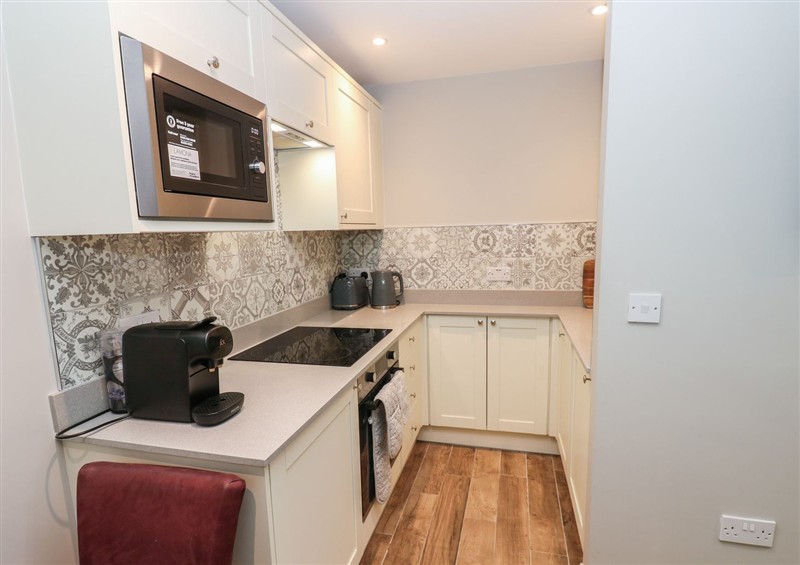 This is the kitchen at Cosy Cottage 4, Brandon