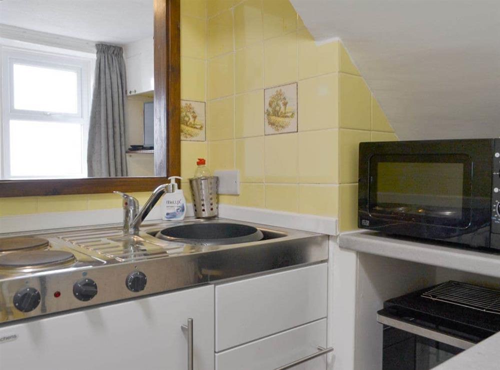 Kitchen at Cosy Cottage in Allonby, near Maryport, Cumbria