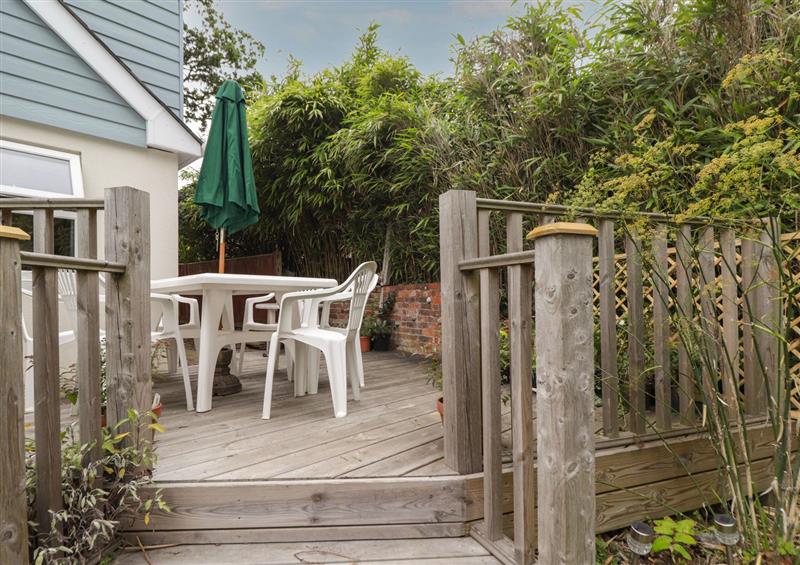 Enjoy the garden at Cosy Cottage, Bexhill-On-Sea