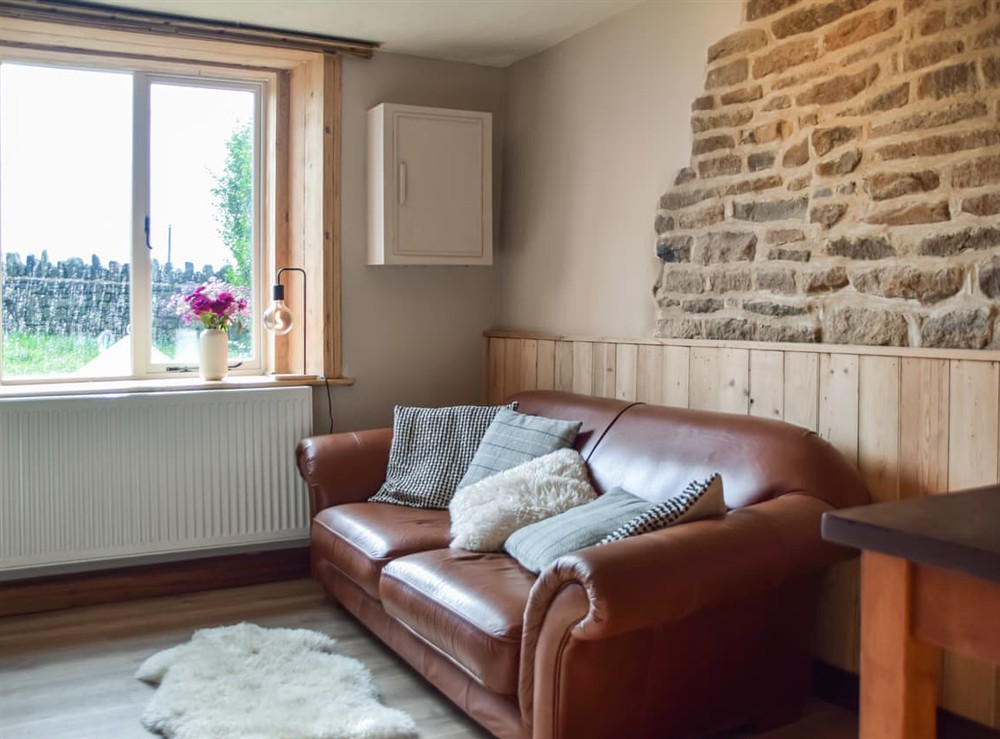Living area at Cosy Cottage in Diggle, Saddleworth, Lancashire
