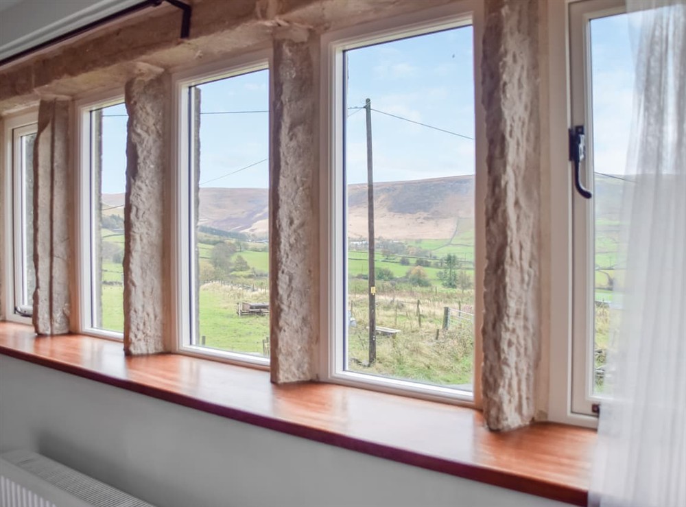 View at Cosy Cottage in Diggle, Saddleworth, Lancashire