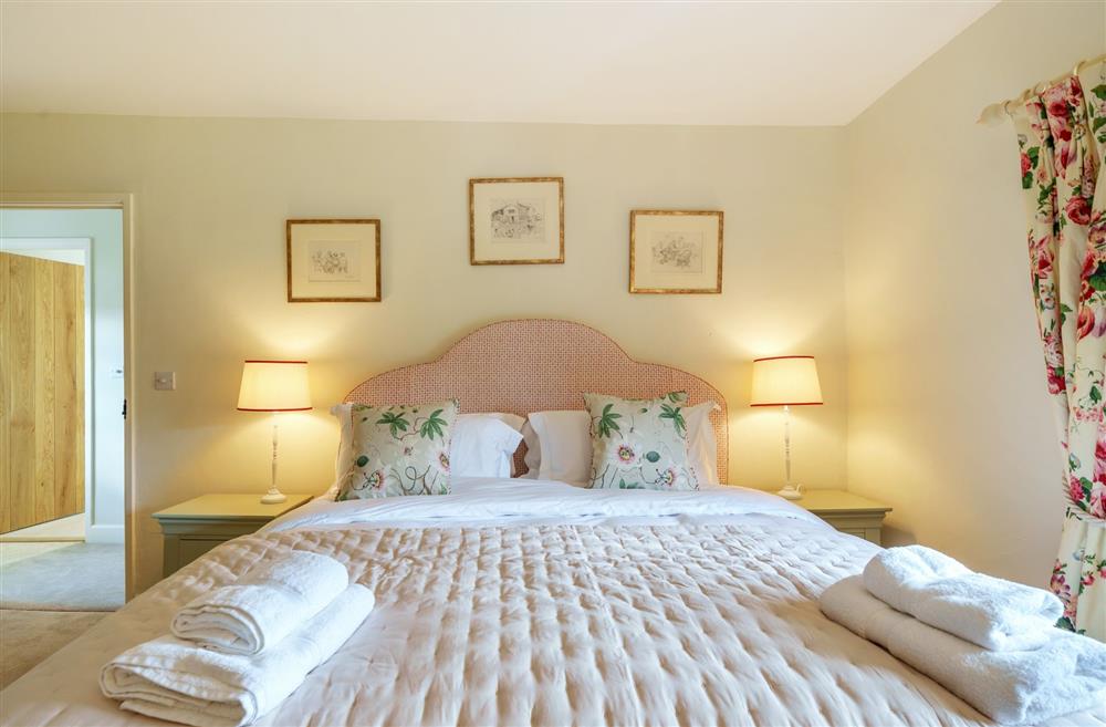 Relax and unwind in the goose down and Egyptian cotton bedding at Cosy Cottage, Dorchester