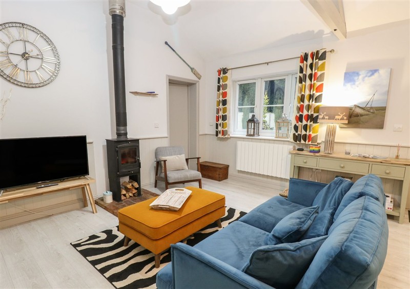 The living area at Cosy Cottage, North Elmham