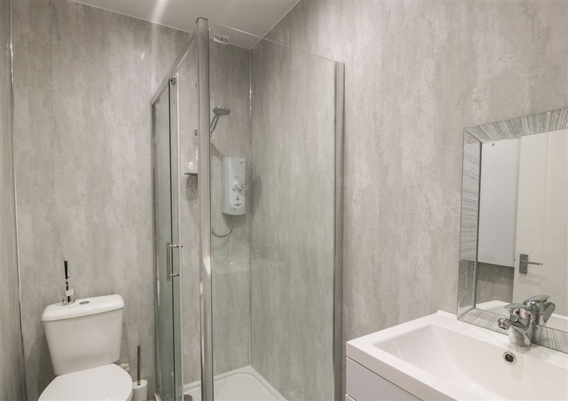 This is the bathroom at Cosy In, Millport
